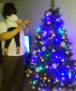 VMANOO Solar Christmas Lights 72 Feet 22 Meter 200 LED 8 Modes Fairy String Lights for Outdoor, Gardens, Homes, Wedding,Party,Lawn,Tree,Gift,Waterproof(Warm White) 1 PACK Warm White 41 51fSNDt839L