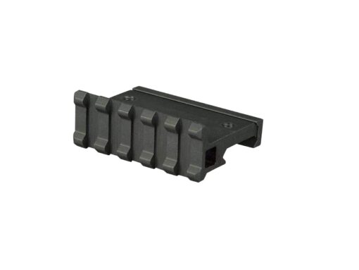 Lion Gears Low Profile Tactical Picatinny/Weaver 90 Degree Angle Pro Mount, 2.16" Long with 5 Slots