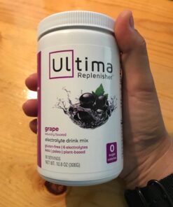 Ultima Replenisher Hydration Electrolyte Powder- 90 Servings- Keto & Sugar Free- Feel Replenished, Revitalized- Naturally Sweetened- Non- GMO & Vegan Electrolyte Drink Mix- Grape 39 51fhHaiOvOL 2