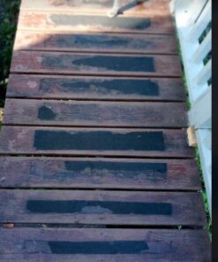 EdenProducts Heavy Duty Anti Slip Grip Tape (4inx33ft) - High Traction Anti Slip Tape, Waterproof Outdoor Grip Tape for Stairs, for Skateboards, Bat, Pool, Floor - Non Skid Tape Outside Step Treads 4" x 33 Feet 1 40 51fiJgA4aNL