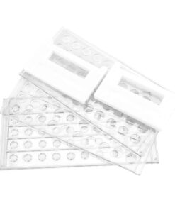 Karter Scientific 208V2 Plastic Test Tube Rack for 12/13mm Tubes, Holds 50, Detachable (Single) Single 22 51flMK7yWRL