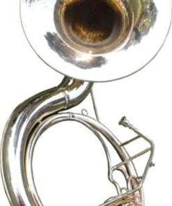 Queen Brass Sousaphone 25 Valve Big Tuba Made Of/Full Brass W/Bag Brass Finish Tubas Silver 9 51fnDTEsL5L