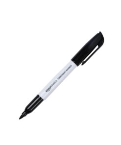 Amazon Basics Fine Point Tip Permanent Markers, Black, 12-Pack 1 Count (Pack of 12) 29 51fon3rB6ML 1