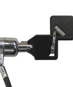 Sendt 10 Foot Black Notebook/Laptop Keyed Lock Security Cable Extra Long! Black 10 Ft 5 51fp0PnygL