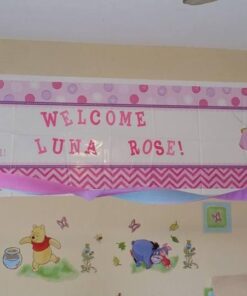 RoomMates RMK1630SCS Winnie The Pooh Peel and Stick Wall Decals 10 inch x 18 inch 34 51fzGKH zML