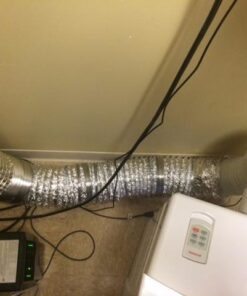 TerraBloom 6-Inch Dryer Vent Hose 25 Feet - Advanced 3-Layer Aluminum Flexible Duct for HVAC with 2 Bonus Clamps - 6-Inch Silver Ducting, Ventilation Hose, Dryer Duct Hose & Grow Tent 6" X 25 FT (SILVER) 18 51g1c64ztoL