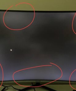 SAMSUNG 32" UR59 Series ViewFinity 4K UHD (3840x2160) Computer Monitor, Curved, HDMI, Display Port, 3-sided border-less, Eye Saver Mode LU32R590CWNXZA, Black 41 51g2dCqiKL