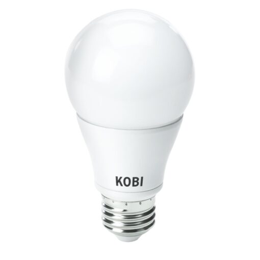 Kobi Electric K0M1 4-watt (25-Watt) Omni Directional A19 LED 5000K Cool White Light Bulb, Dimmable 1 Pack (4 watt = 25w)