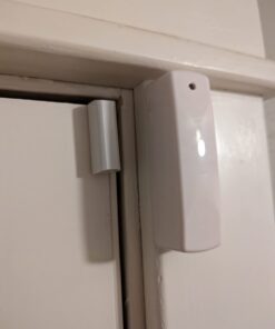 Z-wave Plus Rare Earth Magnets Door & Window Sensor, White & Brown (DWZWAVE2.5-ECO) 29 51gE8E azHL 1