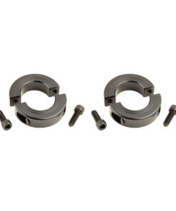 Ruland MSP-20-F Two-Piece Clamping Shaft Collar, Black Oxide Steel, Metric, 20mm Bore, 40mm OD, 15mm Width (Pack of 2) 4 51gHQnrkkwL