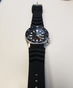 Seiko Original Rubber Curved Line Watch Band 22mm Divers Model and Genuine Seiko Spring Bars 52 51gW76DP89L