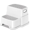 Dual Height 2 Step Stool for Toddlers and Kids (Mom's Choice Award Winner) (1-Pack, Beige) 1-PACK 55 51gWBHTiDhL