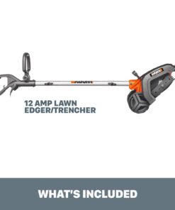 Worx Edger Lawn Tool, Electric Lawn Edger 12 Amp 7.5", Grass Edger & Trencher WG896 12-Amp 7.5" Electric Lawn Edger & Trencher 43 51gXDsvRwHL