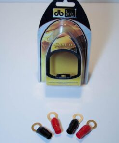 DB Link RT4 4-Gauge Ring Terminal (2 Red and 2 Black) Standard Packaging 14 51gXzAs8QJL