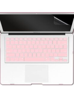 IBENZER Compatible with Old Version MacBook Air 13 Inch Case (2017-2010 Release), Models: A1466/A1369, Plastic Hard Shell Case with Keyboard & Screen Cover for Mac Air 13, Rose Gold, A13MPK+2 For Macbook Air 13'' A1466/A1369 32 51grUGE4oeL