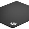 SteelSeries QcK Gaming Mouse Pad - Large Thick Cloth - Peak Tracking and Stability - Optimized For Gaming Sensors Classic Black