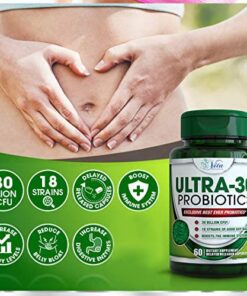 Probiotic, Probiotics for Women Men Adults Probiotics for Digestive Health, Immune Support Probiotic Supplement With Organic Prebiotics And Probiotics & Lactobacillus Gasseri Mens & Womens Gut Health 27 51gytPUHzL