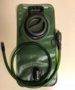 Hydration Bladder, 1.5L-2L-3L Water Bladder for Hiking Backpack Leak Proof Water Reservoir Storage Bag, BPA-Free Water Pouch Hydration Pack for Camping Cycling Running, Military Green 1.5-2-3 Liter 2L - Military Green Water Bladder 35 51h oqTCurL