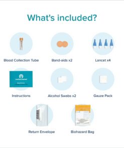 LetsGetChecked - at-Home Thyroid Test | CLIA Certified | Private and Secure | Online Results in 2-5 Days | Test for TSH, FT4 & FT3 | (Not for NY Based) 1 Count (Pack of 1) 11 51h7Vw1J4fS
