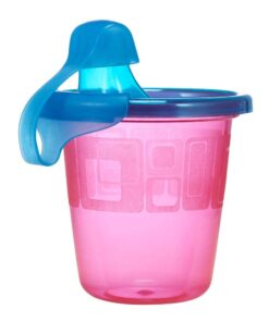 The First Years Take and Toss Spill-Proof Sippy Cup, Assorted, Pack of 6 6 Count (Pack of 1) Cups w/ Spill Proof Lid 28 51hHxwyswrL