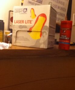 Howard Leight by Honeywell Laser Lite High Visibility Disposable Foam Earplugs, Pink/Yellow , 200-Pairs (LL-1) - 3301105 200 Pair 31 51hIfZFXR9L