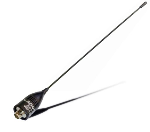 Authentic Genuine Nagoya NA-717 8.5-Inch Super Whip VHF/UHF (144/430Mhz) Antenna SMA-Female for BTECH and BaoFeng Radios NA-717 8" VHF/UHF