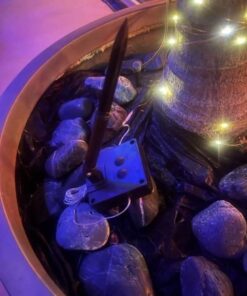 Brightown Solar String Lights, 2 Packs Total 66Ft 200 LED Solar Fairy Lights with 8 Modes, Waterproof Solar Lights for Outside Patio Yard Tree Wedding Christmas(Warm White) 33FT*2Packs Warm White 40 51hWB4g0fOL