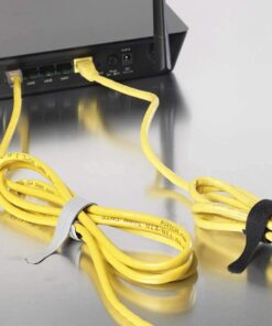 VELCRO Brand ONE WRAP Thin Ties | Strong & Reusable | Perfect for Fastening Wires & Organizing Cords | Black & Gray, 8 x 1/2-Inch | 25 Black + 25 Gray Ties 33 51haaeBdbhS 1