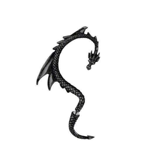 The Black Dragon's Lure Earring by Alchemy Gothic