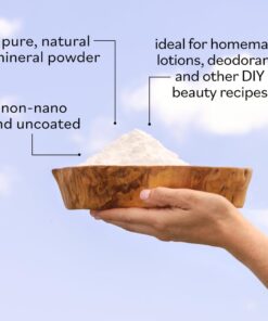 Sky Organics Zinc Oxide Powder for Body, 100% Pure Non-Nano & Uncoated for DIY, 16 Oz. 23 51htDv2cIOL 1