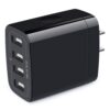 Wall Charger, USB Charger Adapter, AILKIN 4.8A 4Multi Port Fast Charging Station Power Base Block Plug Cube Brick for iPhone 15 14 SE 13 12 11Pro Max/XR/XS/8Plus, Samsung A14/A13/S23/S22 Kindle Plug Black 1 26 51i7g69Gt4L