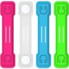 CLOOP Cord Keeper – 6Pcs Small Magnetic Cable Organizer – Charging Cord Organizer – Ideal for Cable Management, Headphones, USB – Patented Design – Practical and User-Friendly – (Fluo Colors)