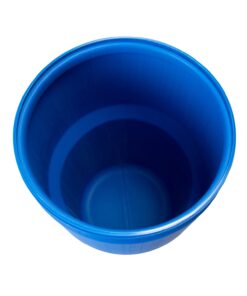 Eagle 14 Gallon High Density Polyethylene Lab Pack Barrel Drum with Metal Lever-lock Lid, 26.5" Height, 15" Diameter, Blue, 1610MB 31 51iCbfuHWnS