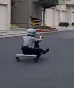 Razor PowerRider 360 – Electric Tricycle, Up to 9 mph, Welded Steel Fork, 12V Powered Ride-On for Ages 8 and Up, Black, Yellow 31 51iHGo05gML