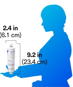 Aqua-Pure Whole House Scale Inhibition Inline Replacement Water Cartridge AP431, For Aqua-Pure System AP430SS, Helps Prevent Scale Buildup On Hot Water Heaters, Boilers, Plumbing Pipes and Fixtures Replacement Cartridge 15 51iKezX9SnL