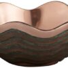 nambe Copper Canyon Bowl | 7-Inch Fruit Bowl for Kitchen Counter, Table, Mantel Décor | Decorative Scalloped Edge Vegetable Basket | Salad Serving Bowl | 21.5 Ounce 16 51iPmqCW6RL