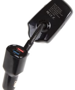 Nulaxy Wireless In-Car Bluetooth FM Transmitter Radio Adapter Car Kit W 1.8 Inch Display Supports TF/SD Card and USB Car Charger for All Smartphones Audio Players-KM18 color 25 51icUfdFUhL