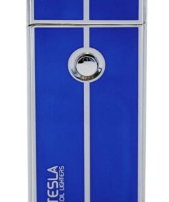 Tesla Coil Lighters™ USB Rechargeable Windproof Arc Cigarette Lighter with Charging Cable and Carrying Pouch Blue 23 51idIjhEDGL