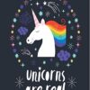 Unicorns Are Real: Unicorn Notebook (Composition Book Journal) (8.5 x 11 Large)