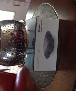 Sunsella Vegetable Steamer - 5.3" to 9.3" - 100% Stainless Steel 45 51ihXXmCyRL