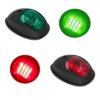 Osaid Boat Navigation Light, LED Navigation Lights, Vertical Mount Bow Navigation Light. Perfect for Pontoon, Kayak, Small Boat, Skiff and Yacht. Black 39 51ijda060XL