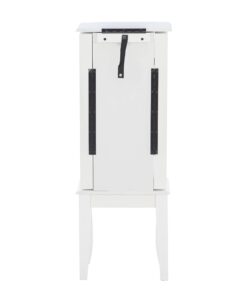 Powell Furniture Jewelry Armoire, White, 13"x 9.375"x 35.5" 33 51ipsGl4VhL