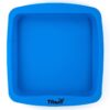 TitanOwl Silicone Deep Dish Container Tray Cake Pan Approx 8"x8", Baking Bakeware Brownie 1 Blue 17 51iuIyM6BgL