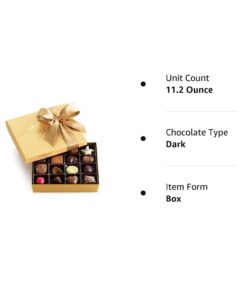 Godiva Chocolatier Classic Gold Ballotin Chocolate, Perfect Hostess Gift, Gifts for Her, Mothers Day Gift, Chocolate Lovers, 19 pc. 19 Count (Pack of 1) 15 51ivuAOwG9L
