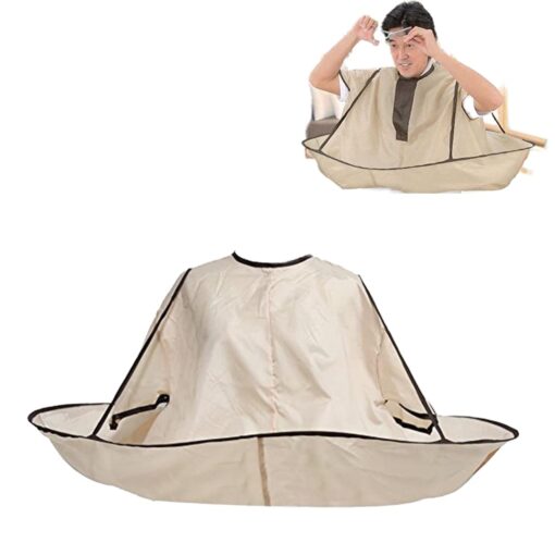 1PCS Hair Cutting Cloak Umbrella Cape Salon Barber Hairdressing Gown Family for Adult (Adult Size)