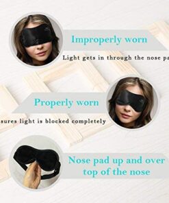 Sleep More (Large-XL) Sleeping Mask for Men or Women, with Free “ONE BAG”. A PURPLE Satin Natural Rest Aid for Sleep Disorders & Insomnia 10 51j4M8Gmr6L