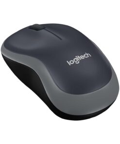 Logitech M185 Wireless Mouse, 2.4GHz with USB Mini Receiver, 12-Month Battery Life, 1000 DPI Optical Tracking, Ambidextrous, Compatible with PC, Mac, Laptop - Black USB Receiver 19 51j4T 0erZL