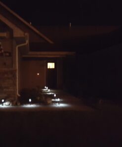 GardenBliss Best Solar Lights for Outdoor Pathway, 10 Brightest Light Set for Walkway, Patio, Path, Lawn, Garden, Yard Decor, Double Waterproof Seal, Large Led Landscape Outside Post Lighting Lamps Pack of 10 - White Light 39 51jE3V6dlUL