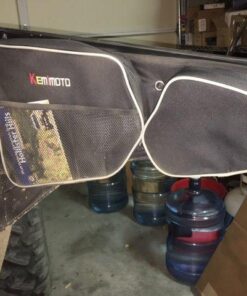 KEMIMOTO Side Door Bags Compatible with RZR, UTV Front Door with Knee Pad, Driver and Passenger Side Storage Bag Set Compatible with Polaris RZR XP 1000, 4 1000, Turbo, S900 2014-2019 2PCS 35 51jEEVfaDmL