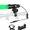 Ulako Green Light 350 Yards Spotlight Flood Light Zoomable Flashlight Torch for Hunting Hog Pig Coyote Varmint 40 51jRuBN82AL